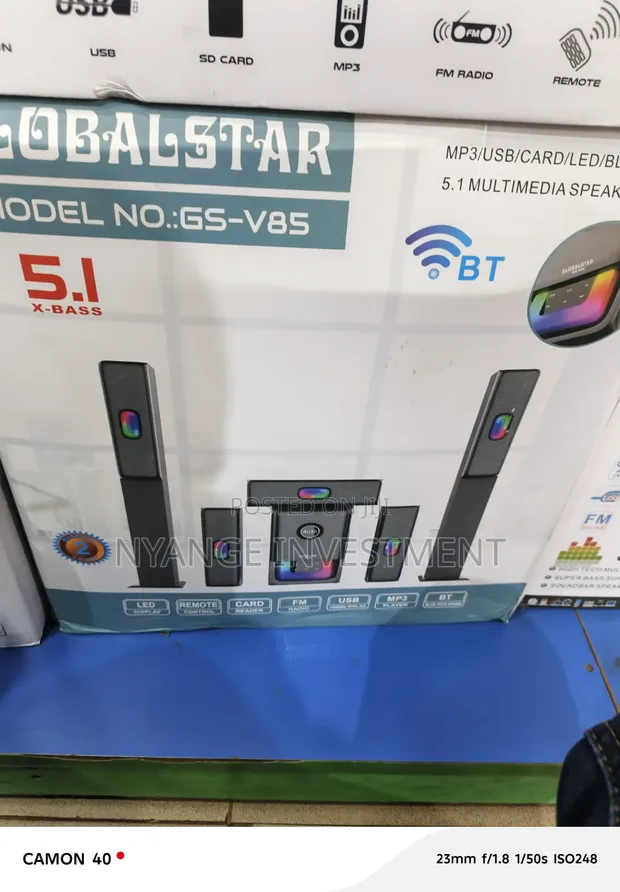 Globalstar GS-V85 5.1 Multimedia Speaker System - 1