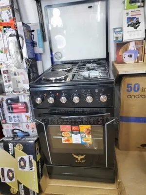 Pana Sony 50" 2+2 Electric Oven Gas Cooker