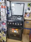 Pana Sony 50" 2+2 Electric Oven Gas Cooker - 2