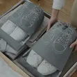 Drawstring Shoe Storage Bags with Clear Window - 3
