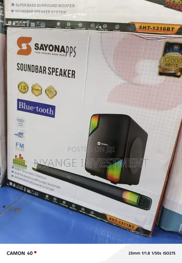 Sayona SHT-1317BT 2.1 Channel Soundbar System - 1