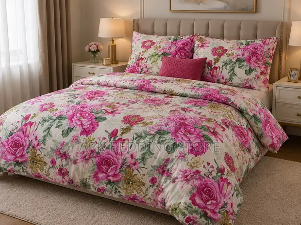 Blossom 4pc Duvet Set (Queen Size) - 1