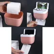 Wall-Mounted Paper Towel Dispenser & Toilet Tissue Container - 1