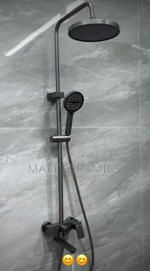Brand New Black and Grey Shower Mixer