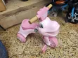 Pink Ride-On Kid's Tricycle with Sounds (0-2 Years) - 1