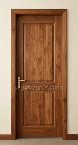 Pure Mahogany Doors - Natural Finish