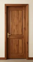 Pure Mahogany Doors - Natural Finish - 1