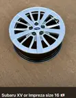 Rims for Subaru XV and Impreza - Size 16 - 2