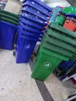 240 Litre Plastic Waste Dust Bins - Brand New - 2