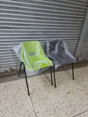 Metal Framed Stackable Plastic Chairs