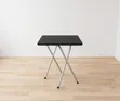 Foldable Wooden Reading Table with X-Legs - 1