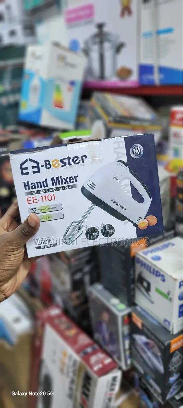 7-Speed Electric Hand Mixer 260W - 1