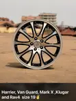 19-Inch Rims for Toyota Harrier, Vanguard, Mark X, Kluger, Rav 4 - 2