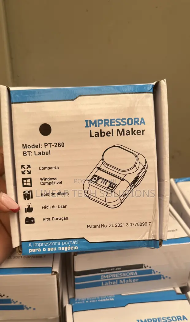 Brand New PT-260 Bluetooth Thermal Label Printer - 1