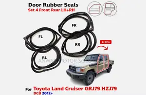 Land Cruiser Hard Top Door Rubbers