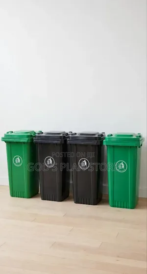 120 Litre Plastic Dust Bins for Church, School, Office
