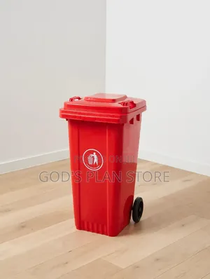 Estate Hotel Plastic Dust Bins - 120 Litres