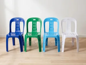 Brand New Plastic Chairs (Set of 4)