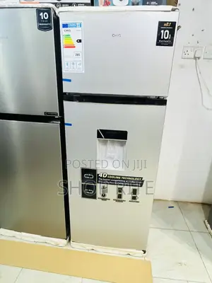 CHIQ 270 Liters Refrigerator with Dispenser - Brand New