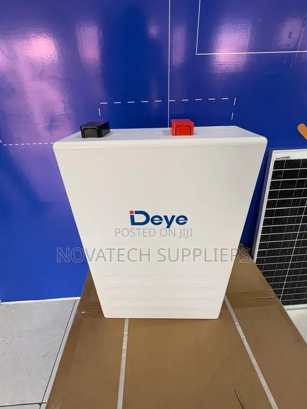 Original Deye 5.12kWh Rechargeable Lithium Solar Battery - 1