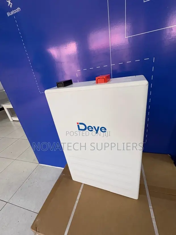 Deye 5.12kWh Wall Mounted Lithium Battery | Smart BMS - 1
