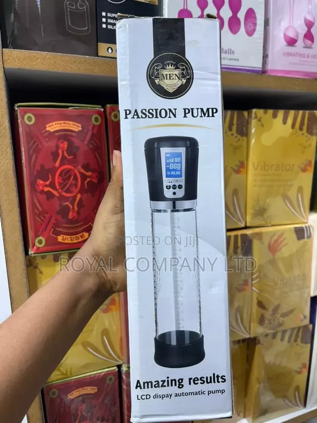 Powerup Shots Pumped Passion LCD Rechargeable Pump - 1