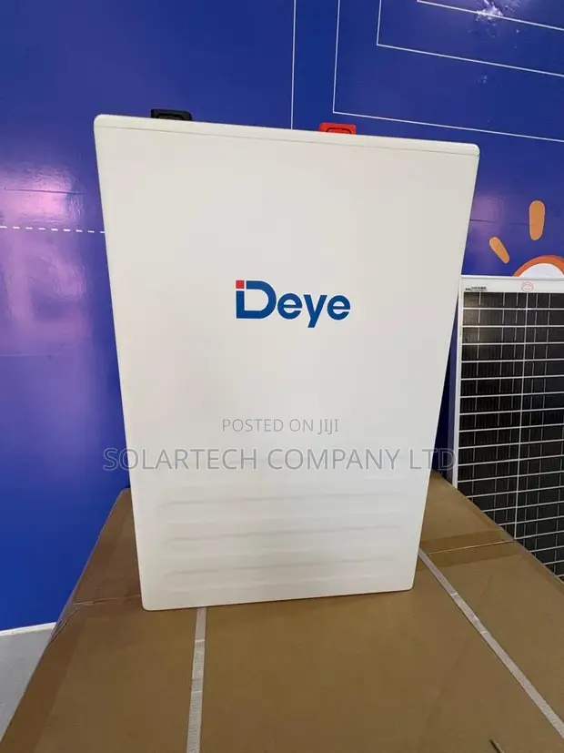 Deye 5.12kWh LiFePO4 Battery | 120A Discharge | 6000 Cycles - 1