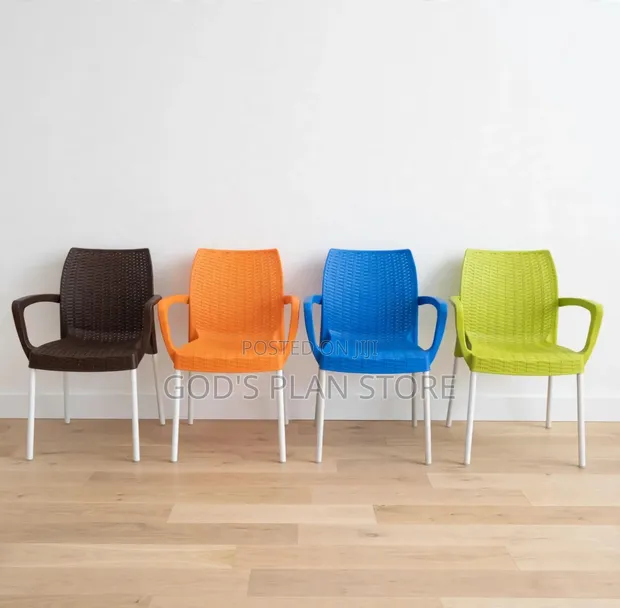 OceanMist Plastic Chairs - Brand New - 1