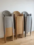 Grandeur Plastic Dining Chairs - Brand New - 1