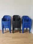 MonarchRest Outdoor Plastic Chairs - 1