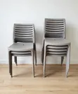 Gray Heavy Duty Plastic Chairs (Brand New) - 1