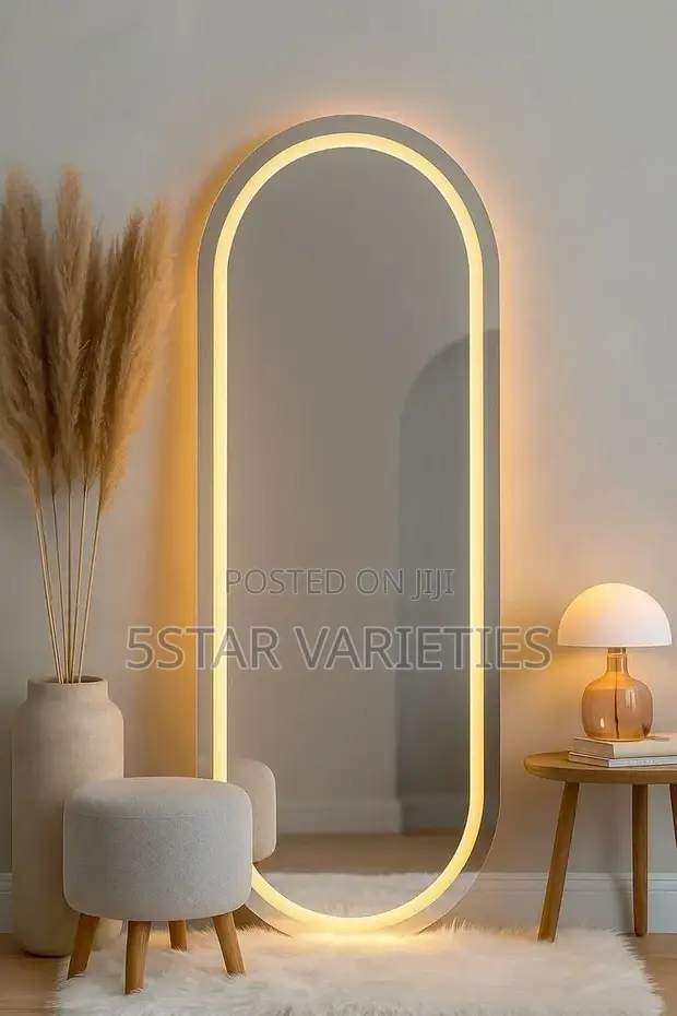 LED Light Mirror - Rose Gold - 1