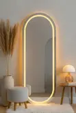 LED Light Mirror - Rose Gold - 1