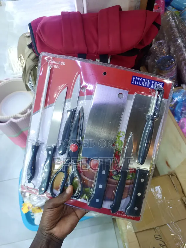 9 Piece Kitchen Knife Set - 1