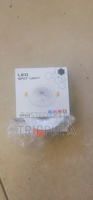 3 Watts LED Spot Light - Color Changing