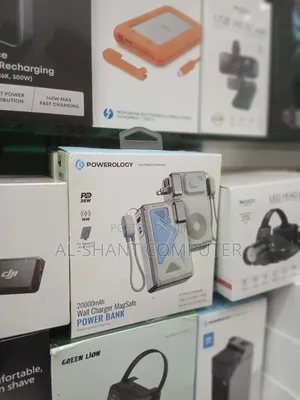 Powerology 20000mAh MagSafe Power Bank with 35W PD Charger