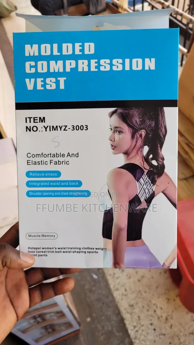 Molded Compression Vest & Posture Corrector - 1