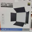 LED Fill Light Kit P-Pro 1000 with Batteries & Stand - 2
