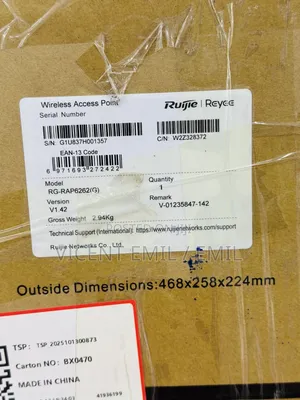 Ruijie Reyee RG-RAP6262(G) Outdoor Wi-Fi 6 Access Point