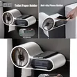 Wall-Mounted Magic Sticker Tissue Roll Holder - 2