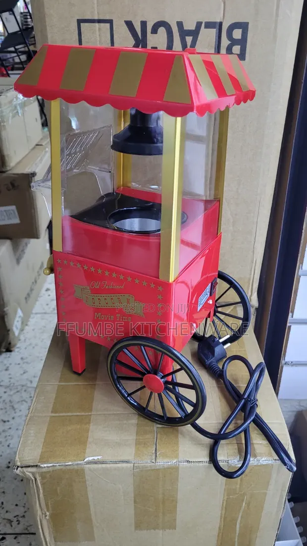 Brand New A&S Popcorn Machine - 1