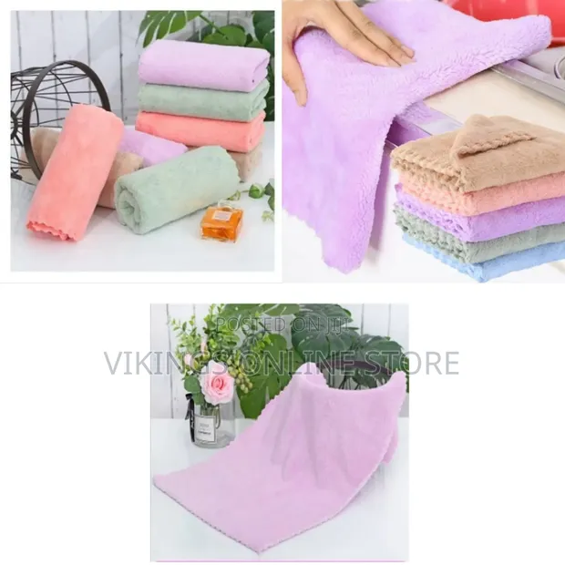4 Piece Microfiber Kitchen Dish Cloths (35x75cm) - 1