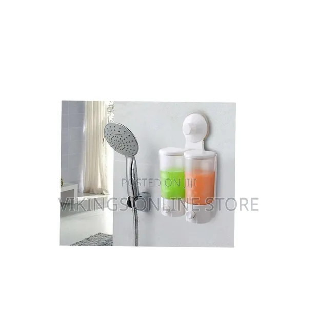 Wall Mounted Soap Dispenser with Suction Cup - 1