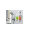 Wall Mounted Soap Dispenser with Suction Cup - 1