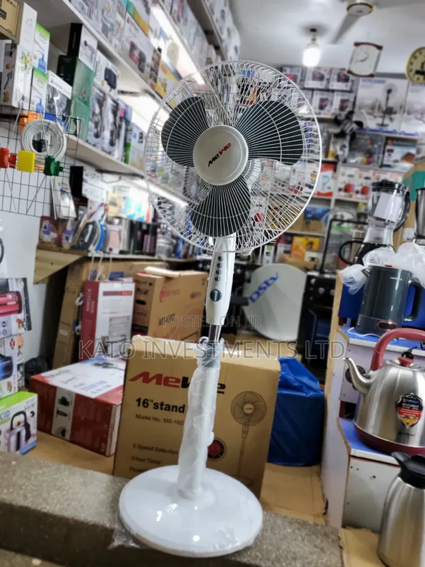 Mewe Stand Fan with Timer - Brand New - 1