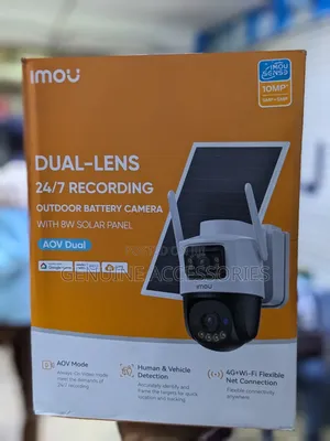 Imou Dual-Lens 10MP Outdoor Solar Camera with 8W Panel