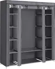 3 Column Metallic Closet with Zip - 1