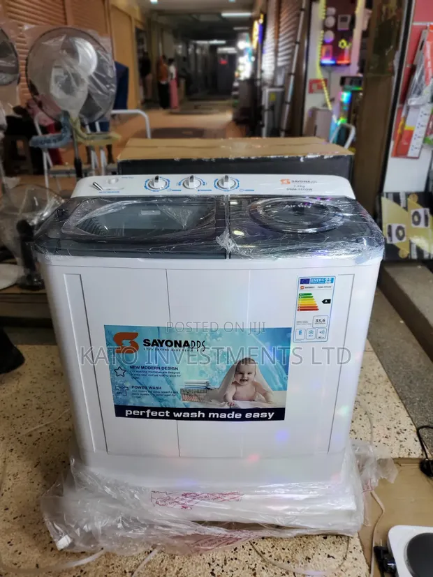 7.5kg Twin Tub Sayona Washing Machine - 1