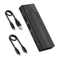10Gbps 5-in-1 USB-C Hub M.2 SSD Enclosure with SD/TF Reader - 4