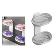 Double Layer Wall Mounted Holder for Kitchen/Bathroom - 2